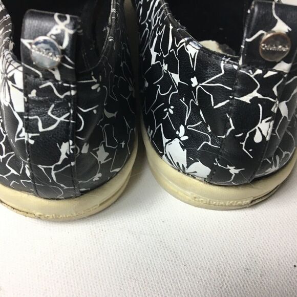 Calvin Klein Morina black and white slip on size 9 - Picture 7 of 8